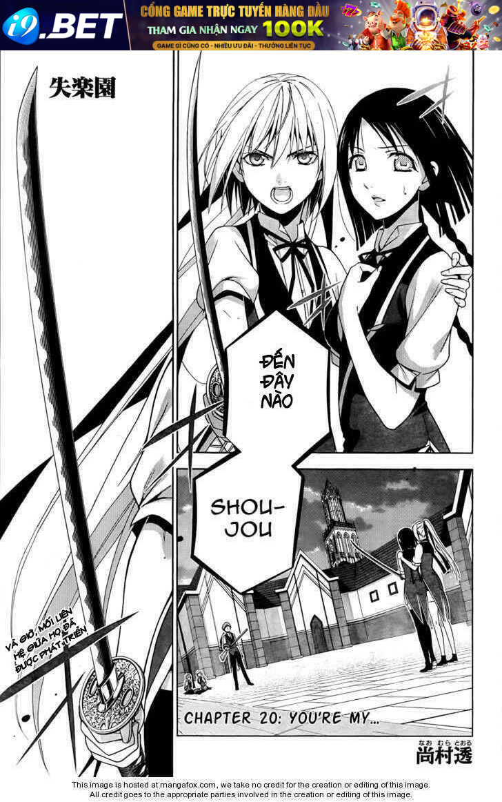 Shitsurakuen Chapter 20 - Trang 1