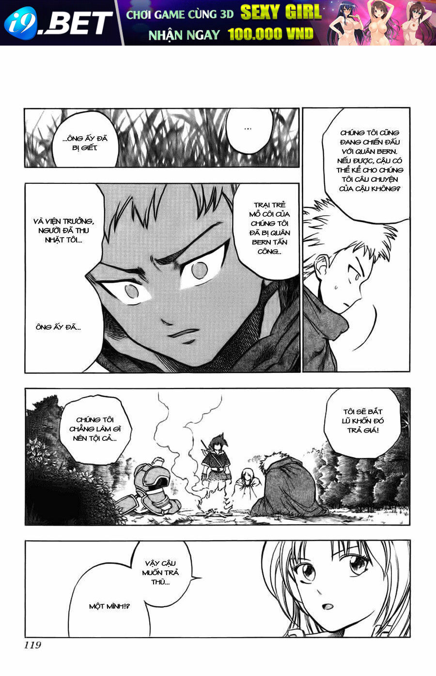 Fire Emblem-Hasha no Tsurugi Chapter 3 - Trang 7