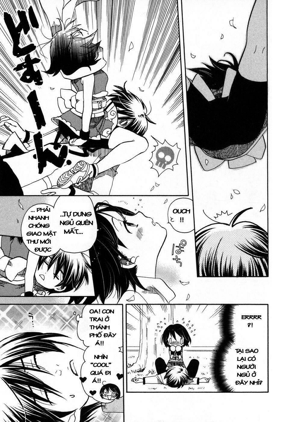 Amanin Shoujo Azuki Chapter 1 - Trang 12