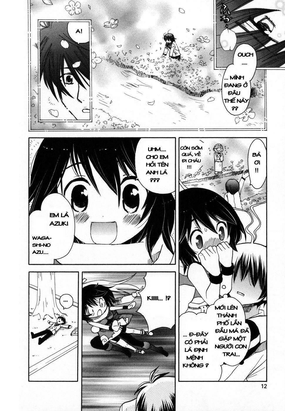 Amanin Shoujo Azuki Chapter 1 - Trang 13