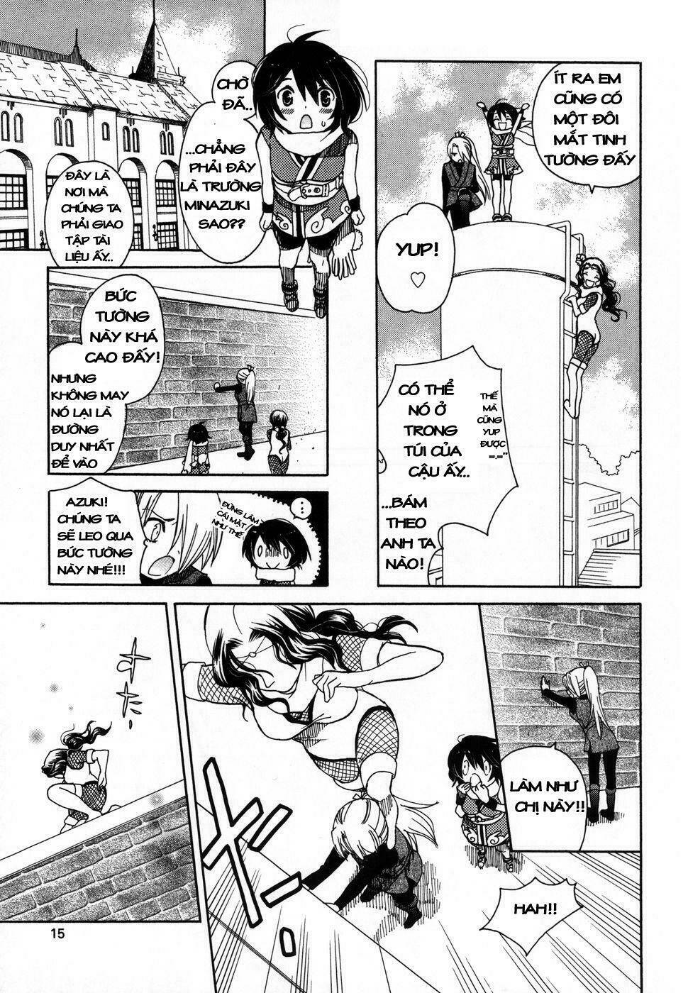 Amanin Shoujo Azuki Chapter 1 - Trang 16