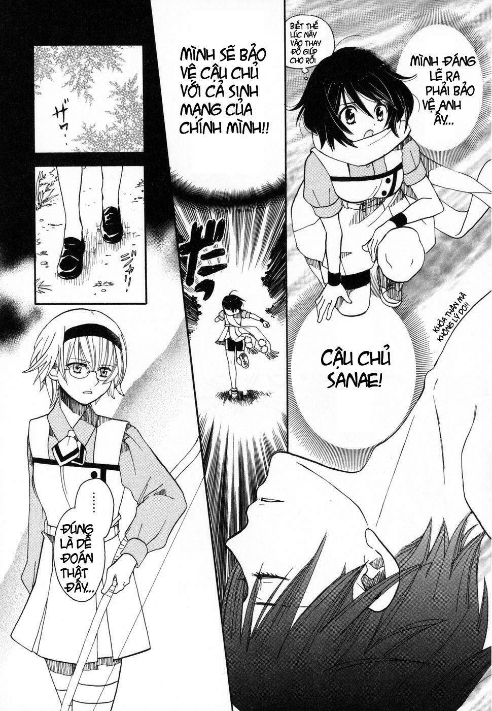 Amanin Shoujo Azuki Chapter 3 - Trang 12