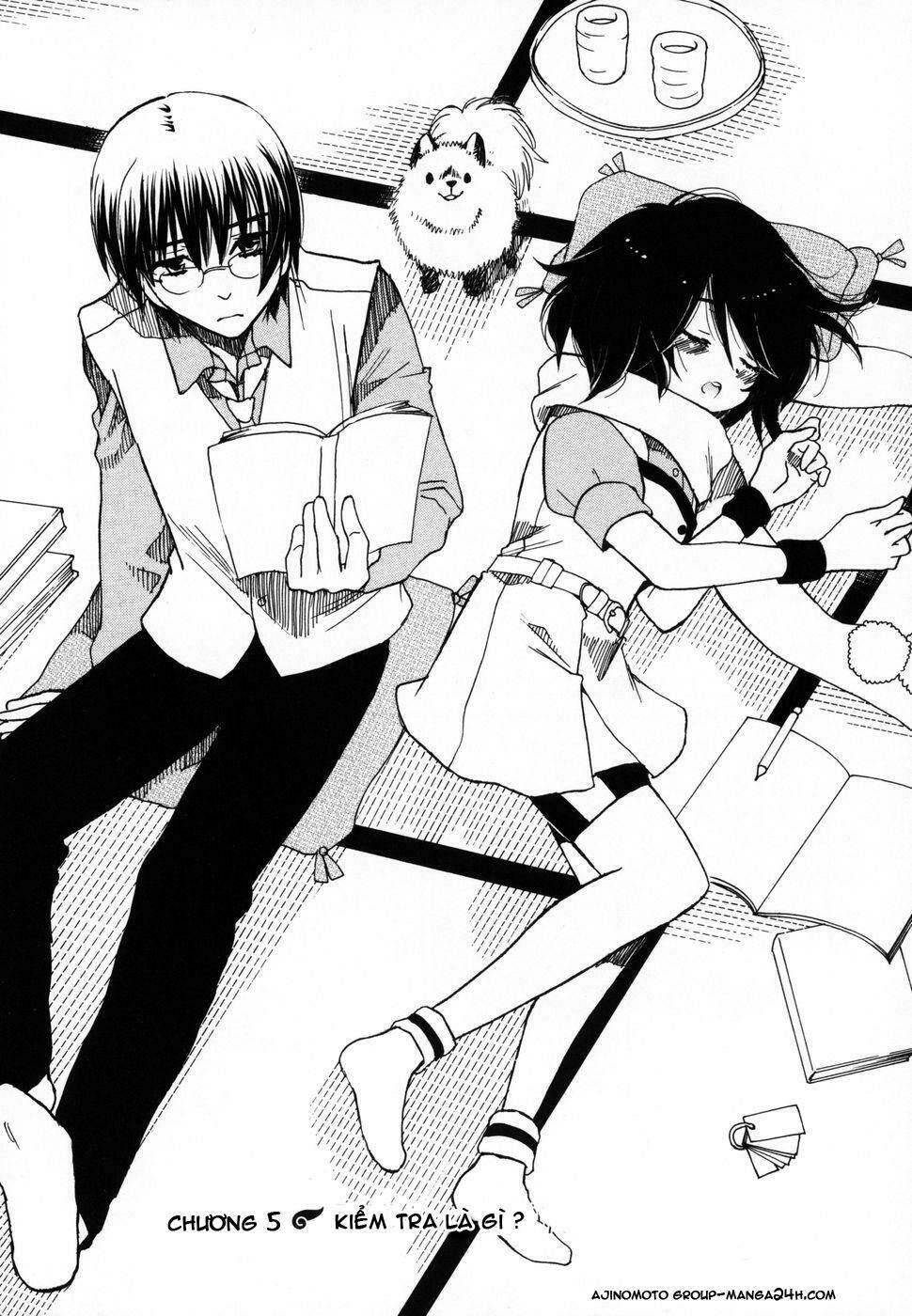 Amanin Shoujo Azuki Chapter 5 - Trang 1