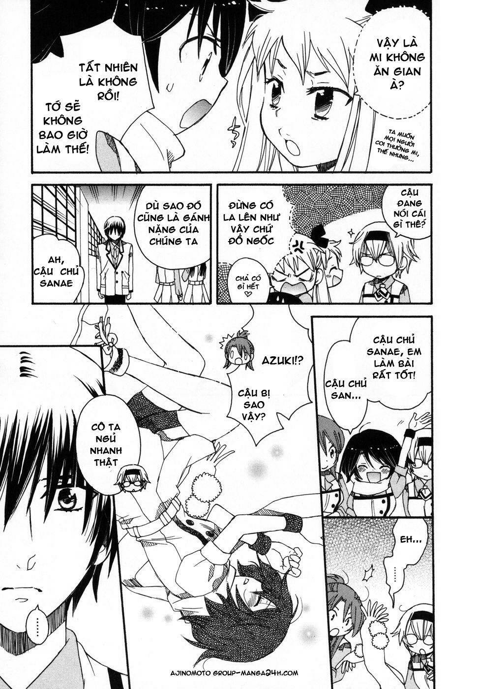 Amanin Shoujo Azuki Chapter 5 - Trang 23