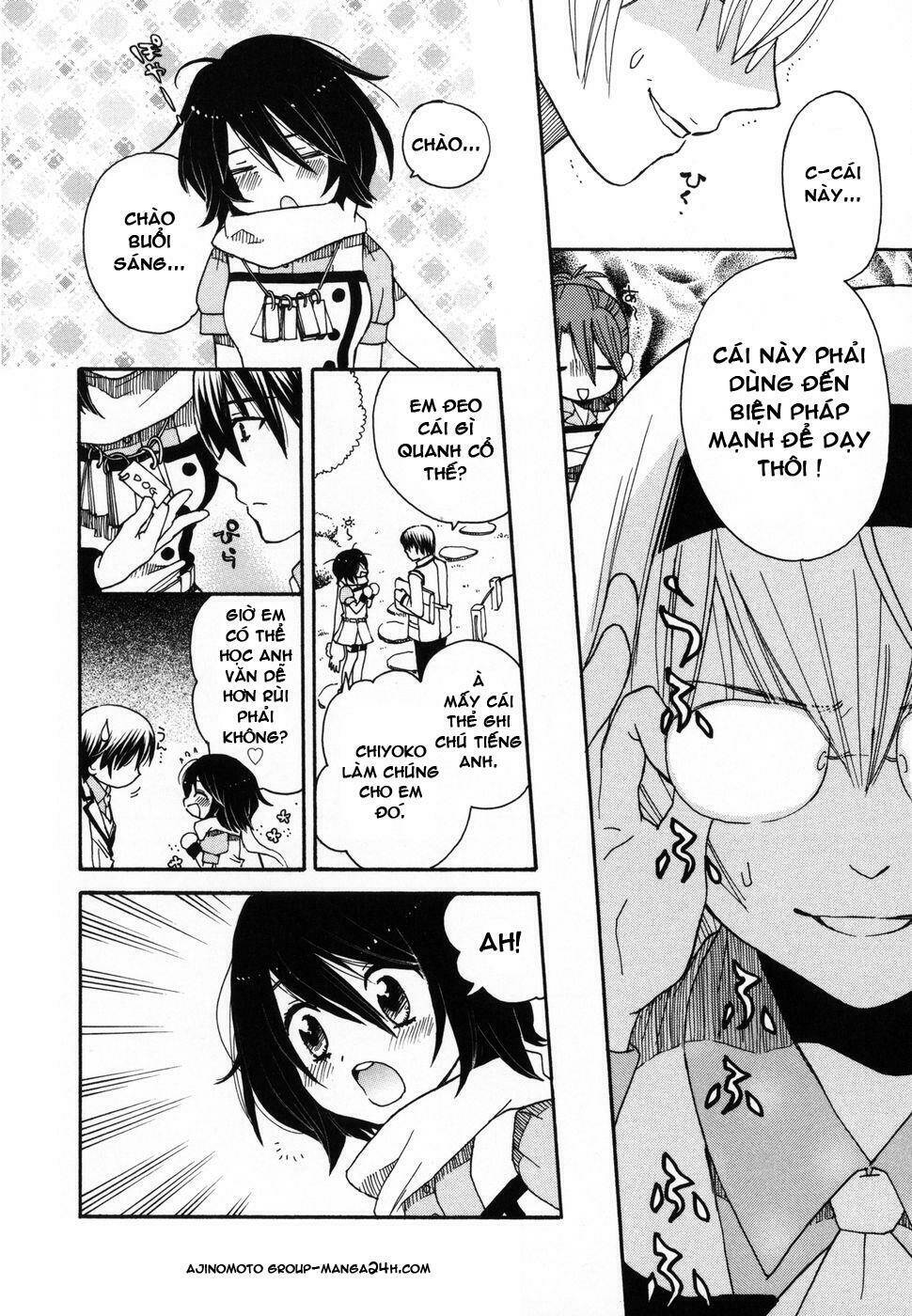 Amanin Shoujo Azuki Chapter 5 - Trang 8