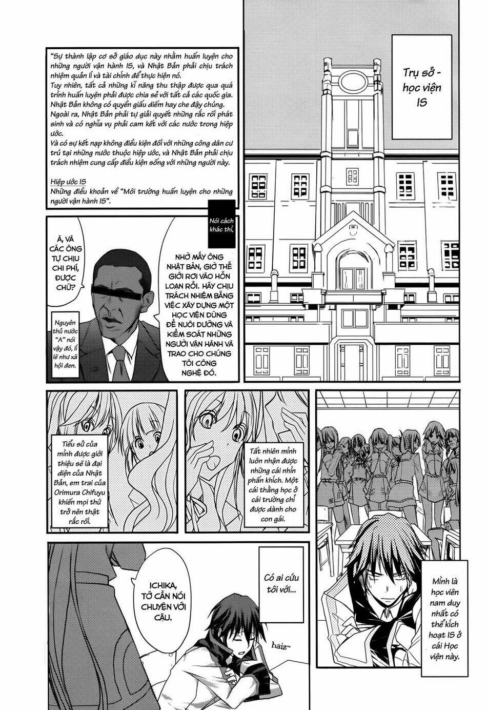 Infinite Stratos Chapter 1 - Trang 15