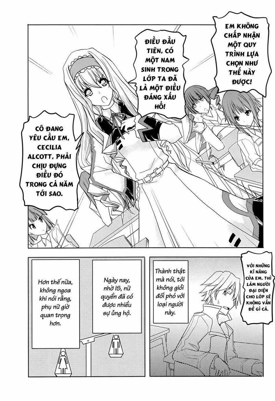 Infinite Stratos Chapter 1 - Trang 21