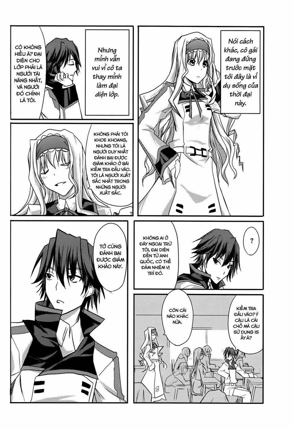 Infinite Stratos Chapter 1 - Trang 22