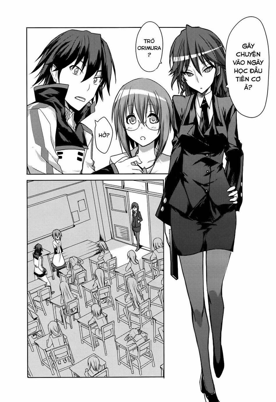Infinite Stratos Chapter 1 - Trang 3