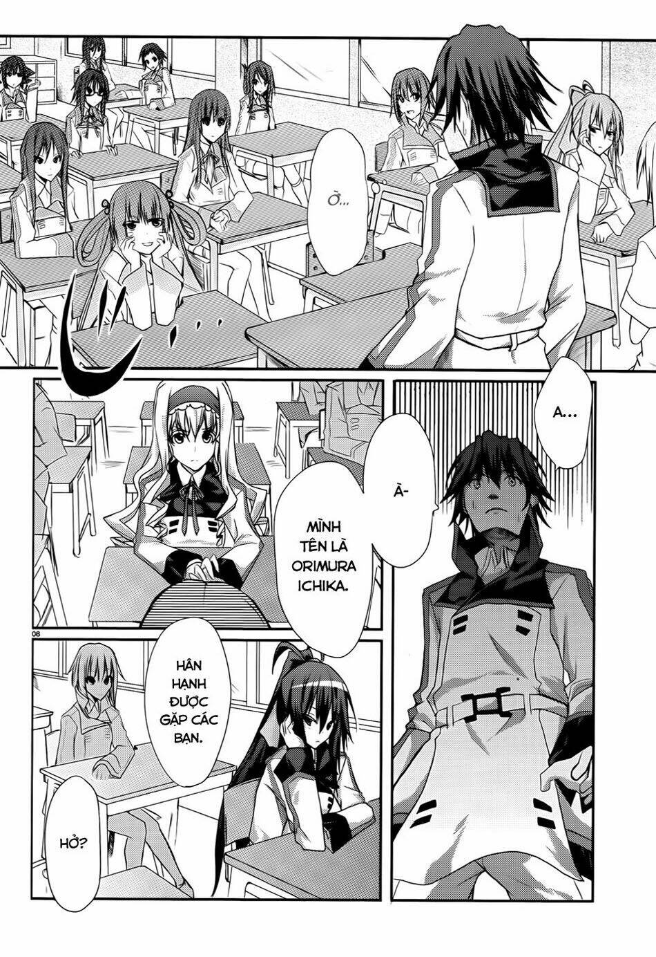 Infinite Stratos Chapter 1 - Trang 8