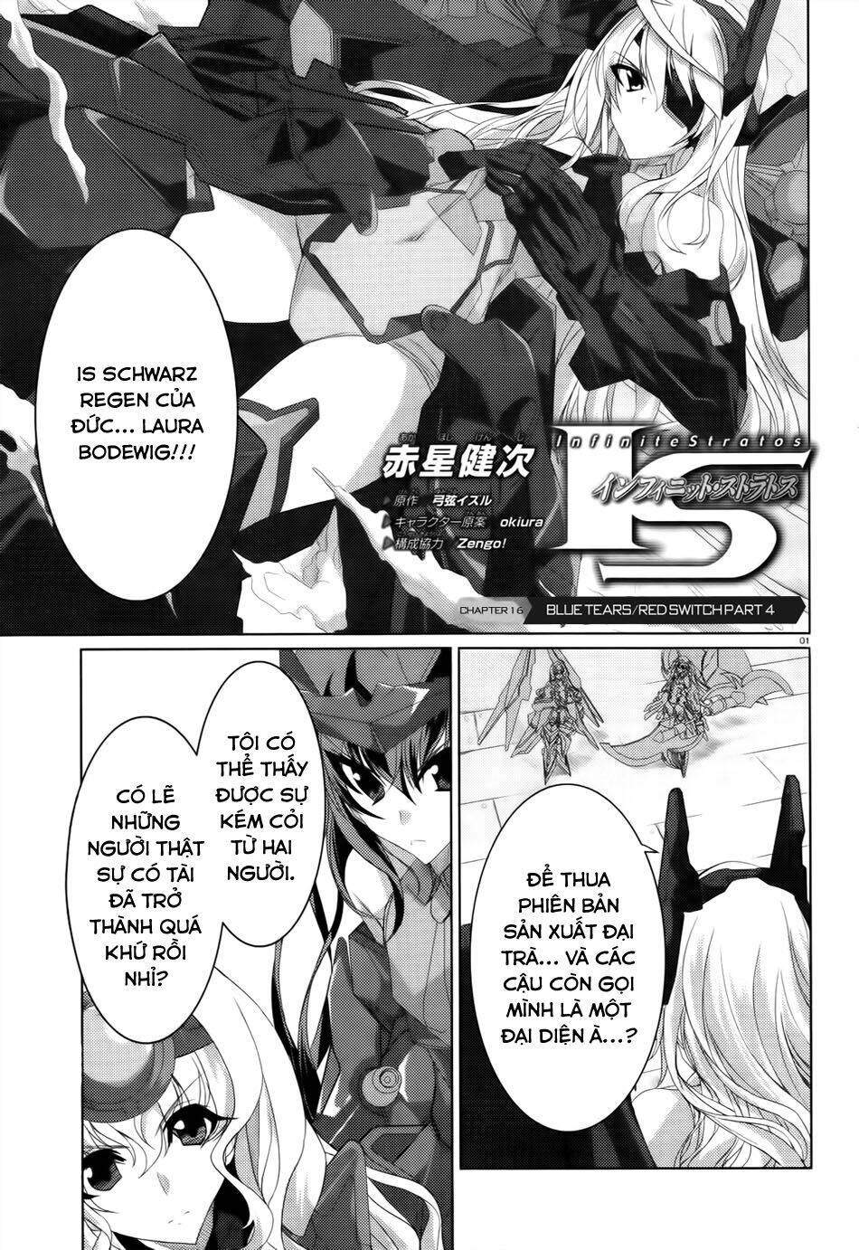 Infinite Stratos Chapter 16 - Trang 1