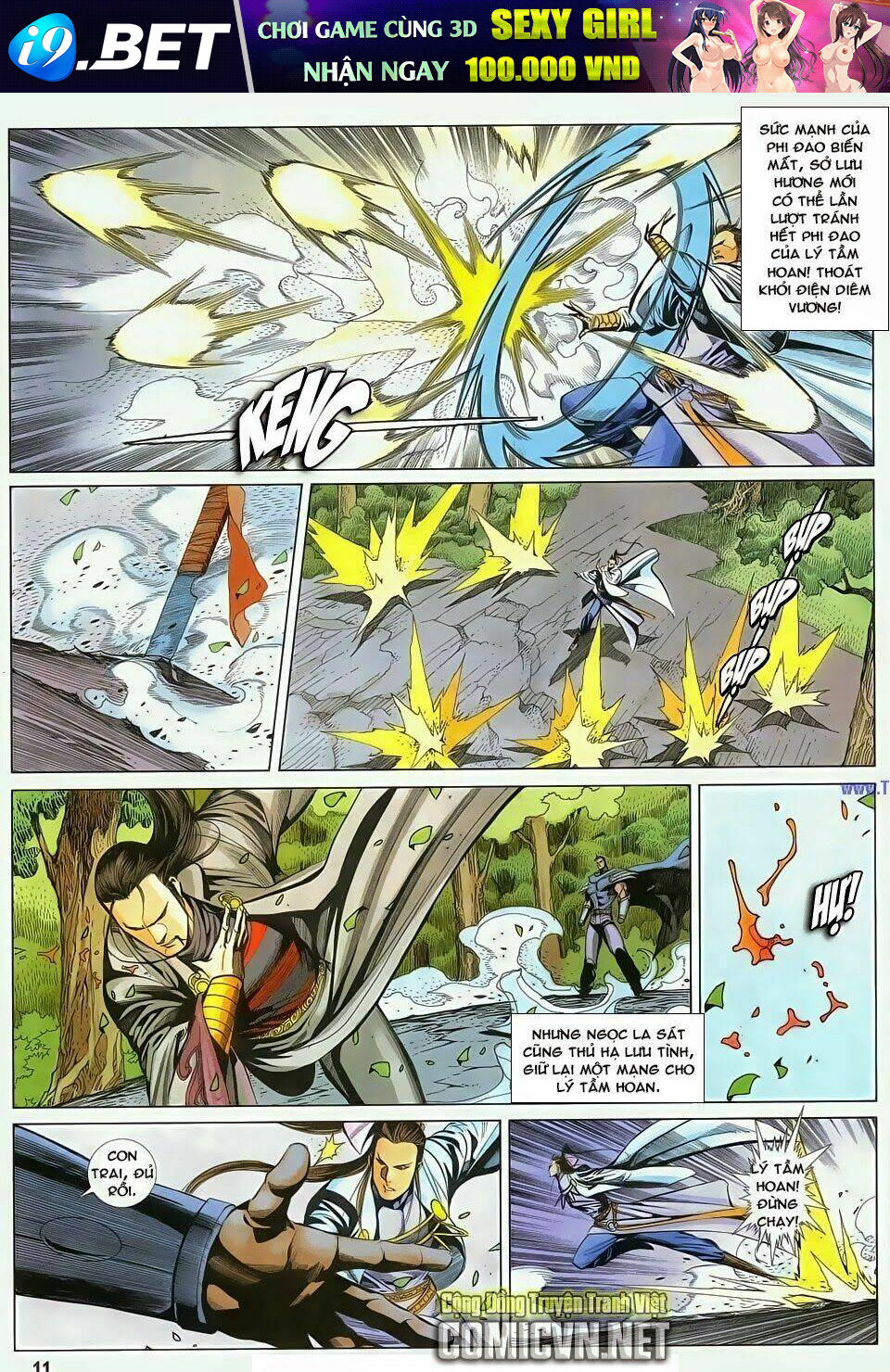 Cổ Long Quần Hiệp Truyện Chapter 84 - Trang 10