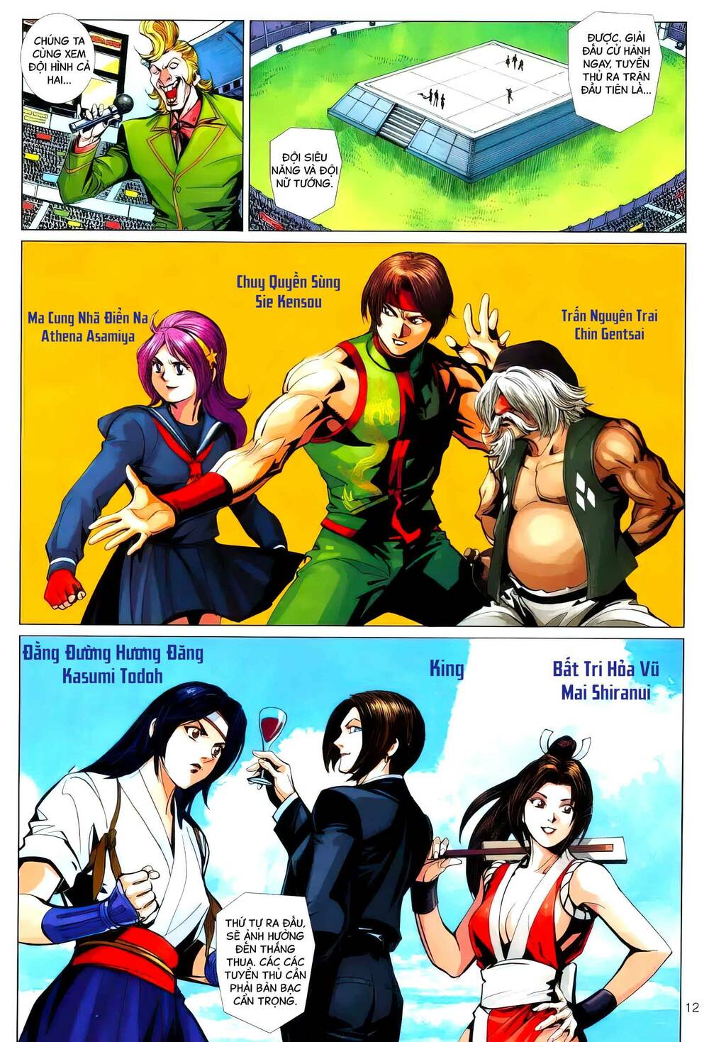King of Fighters XII Chapter 14 - Trang 11