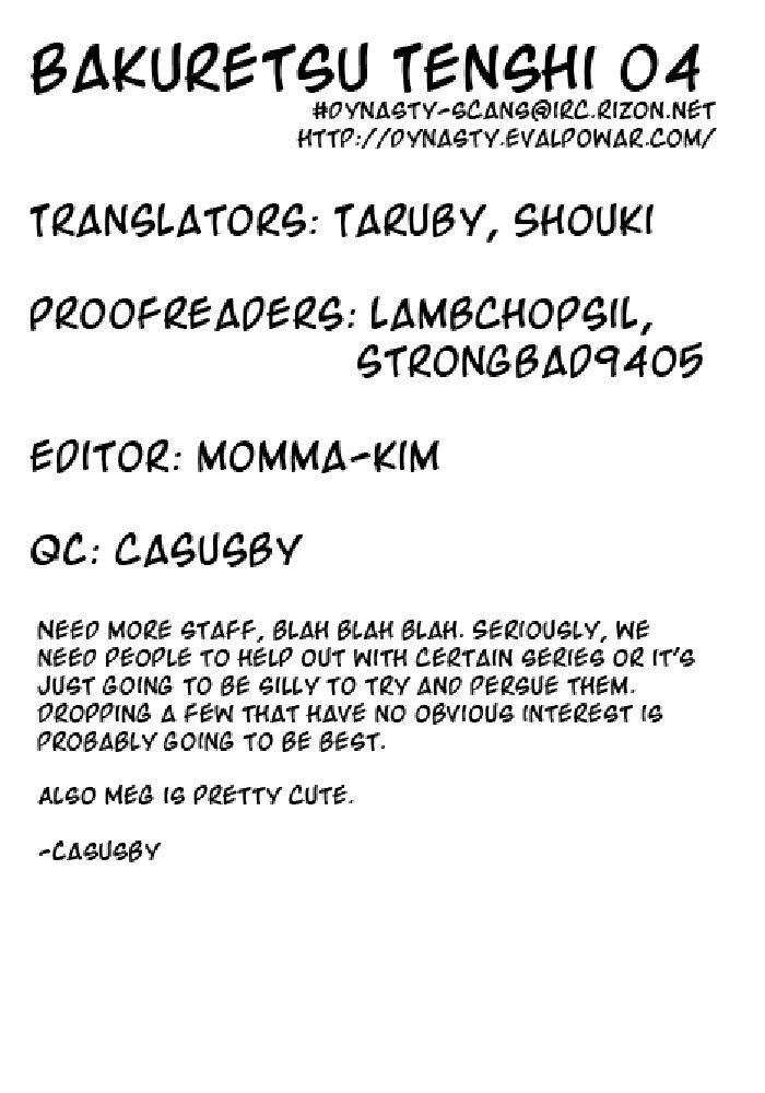 Bakuretsu Tenshi Chapter 3 - Trang 33