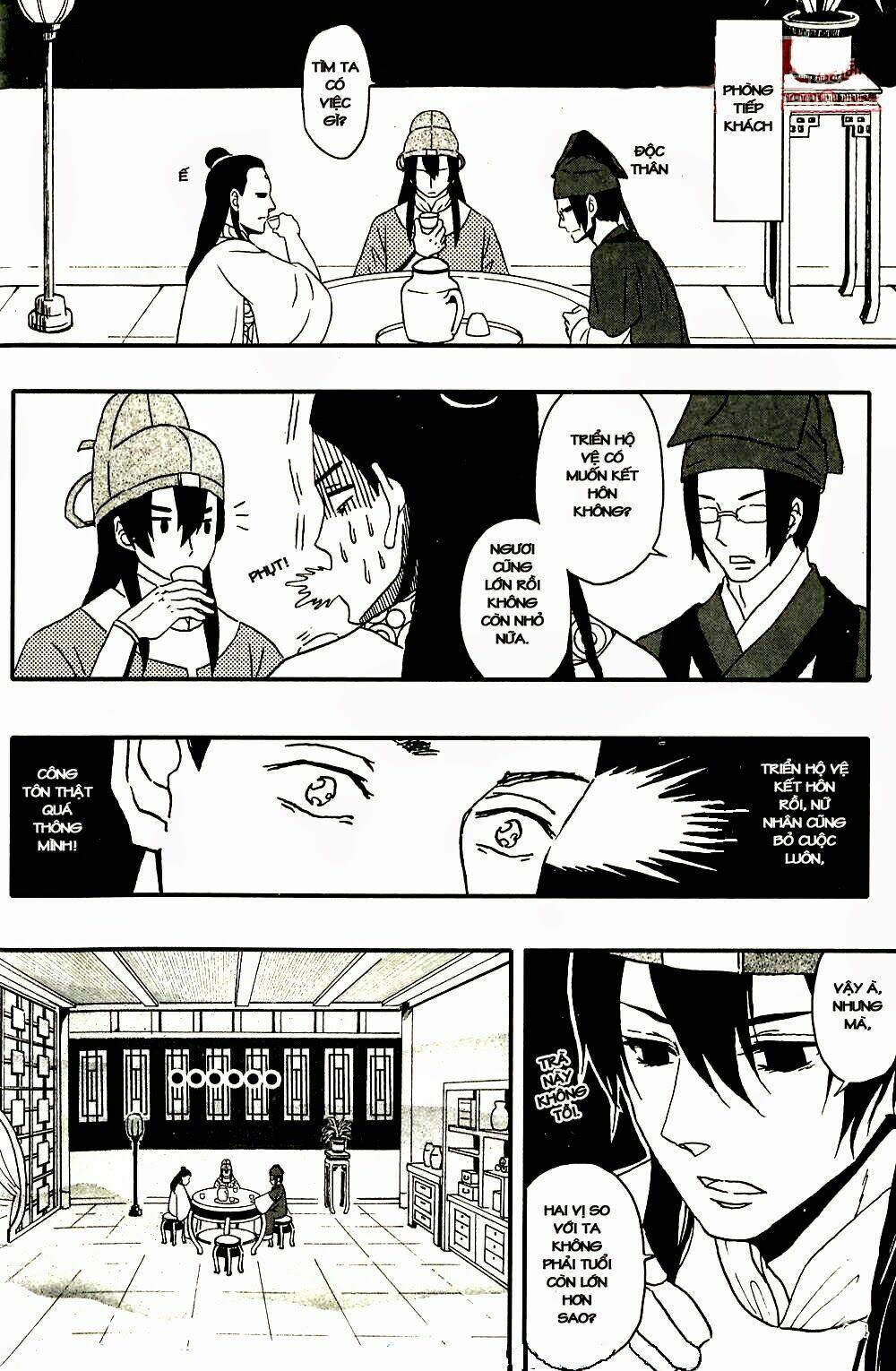 Bao Công này không được cho lắm Chapter 2 - Trang 14