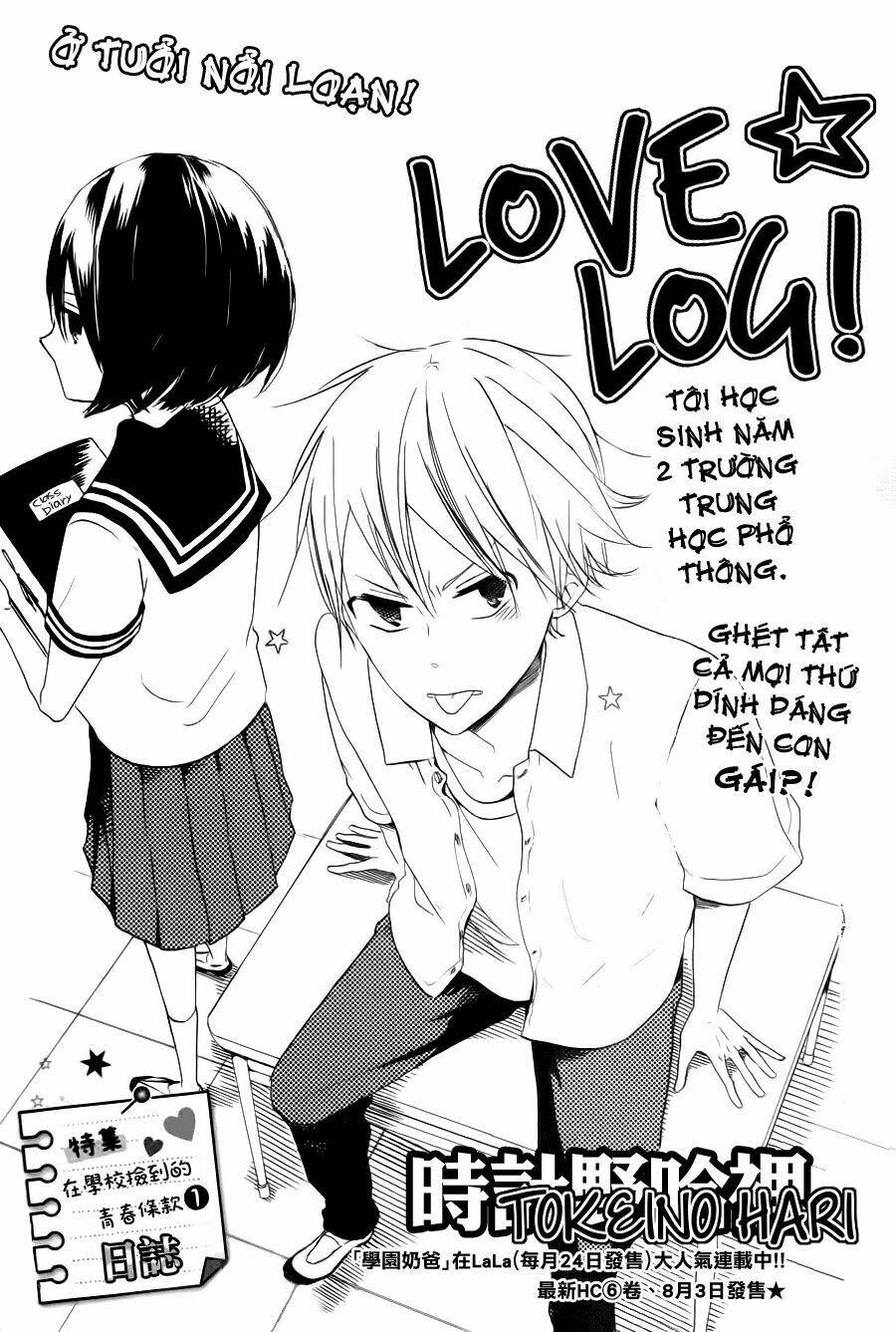 Love Log Chapter 1 - Trang 2