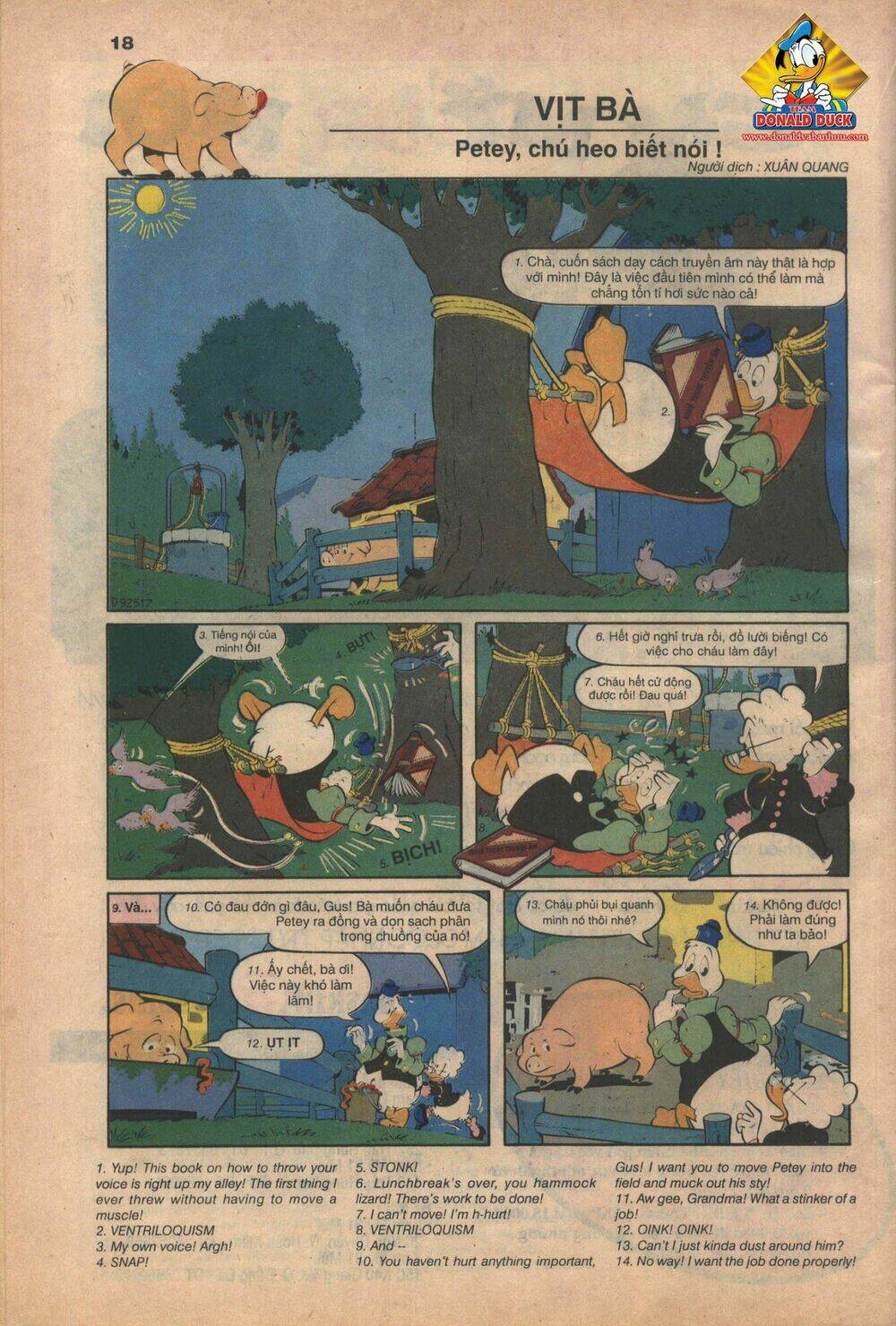 Donald và bạn hữu Chapter 5 - Trang 17