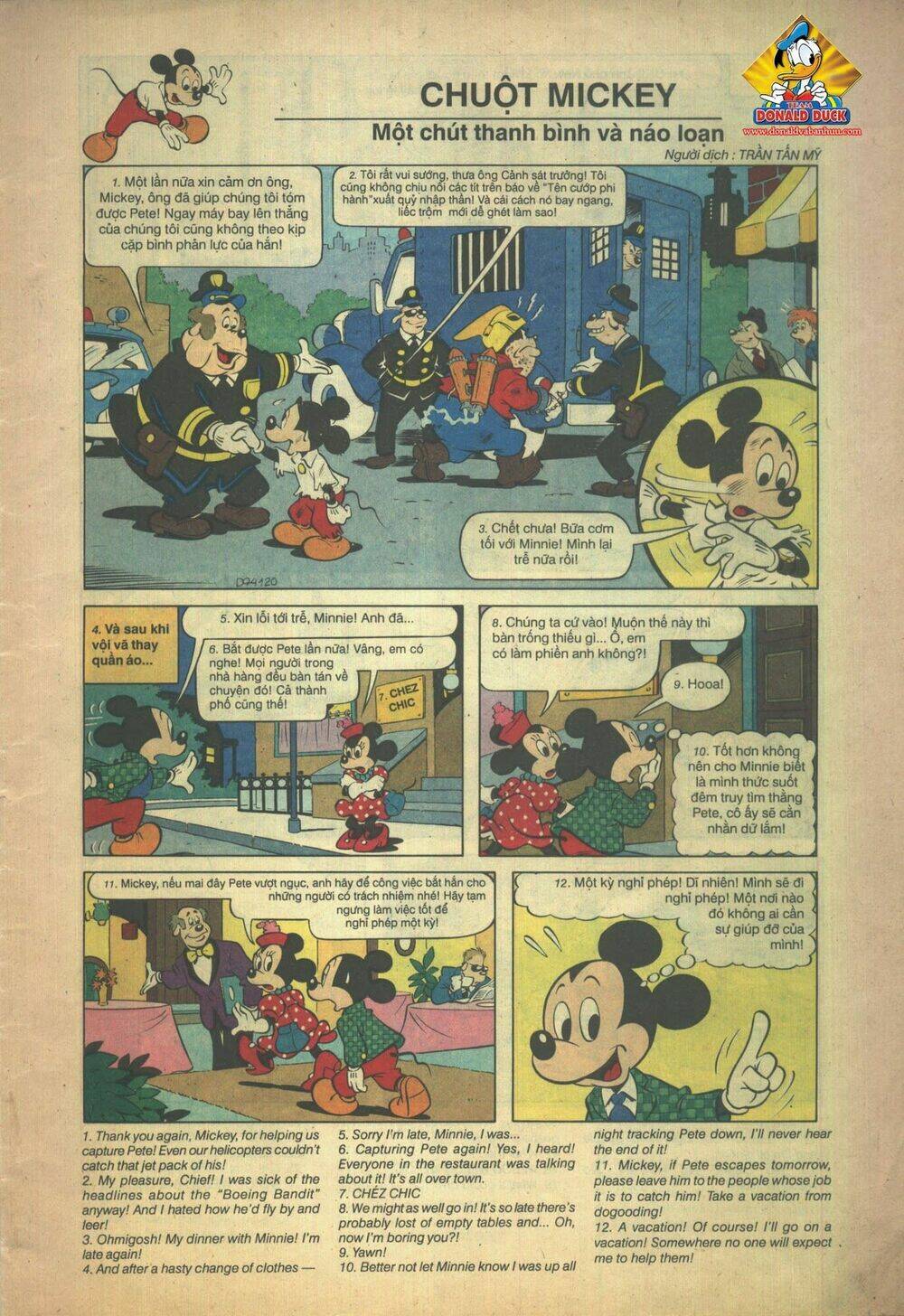 Donald và bạn hữu Chapter 5 - Trang 1