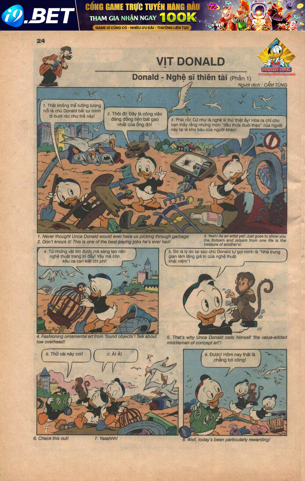 Donald và bạn hữu Chapter 5 - Trang 23