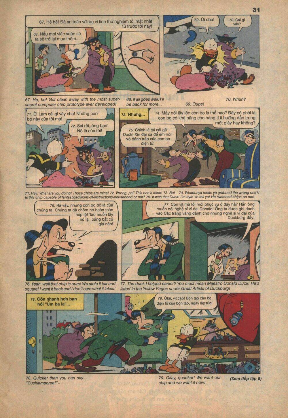 Donald và bạn hữu Chapter 5 - Trang 30