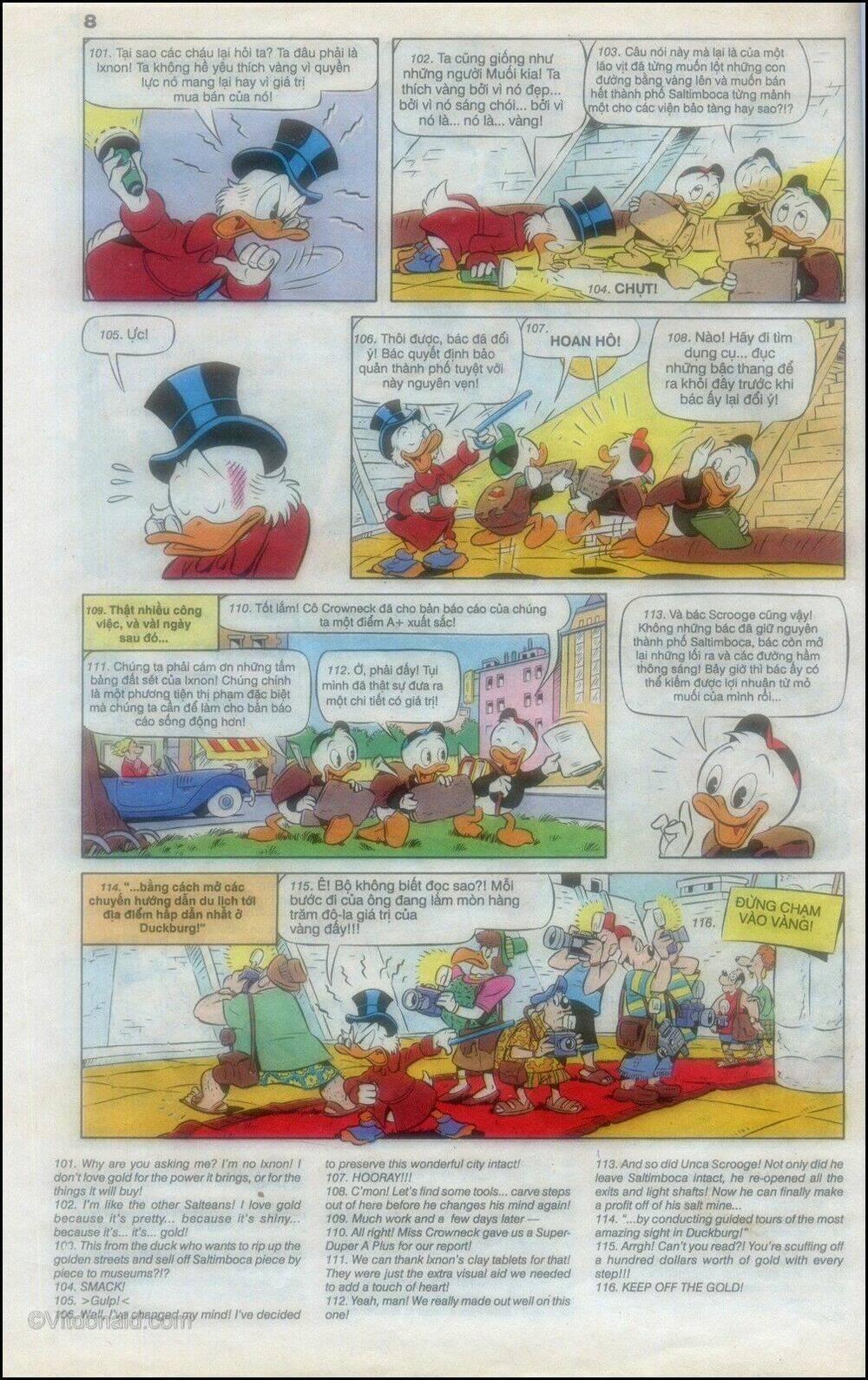 Donald và bạn hữu Chapter 6 - Trang 10