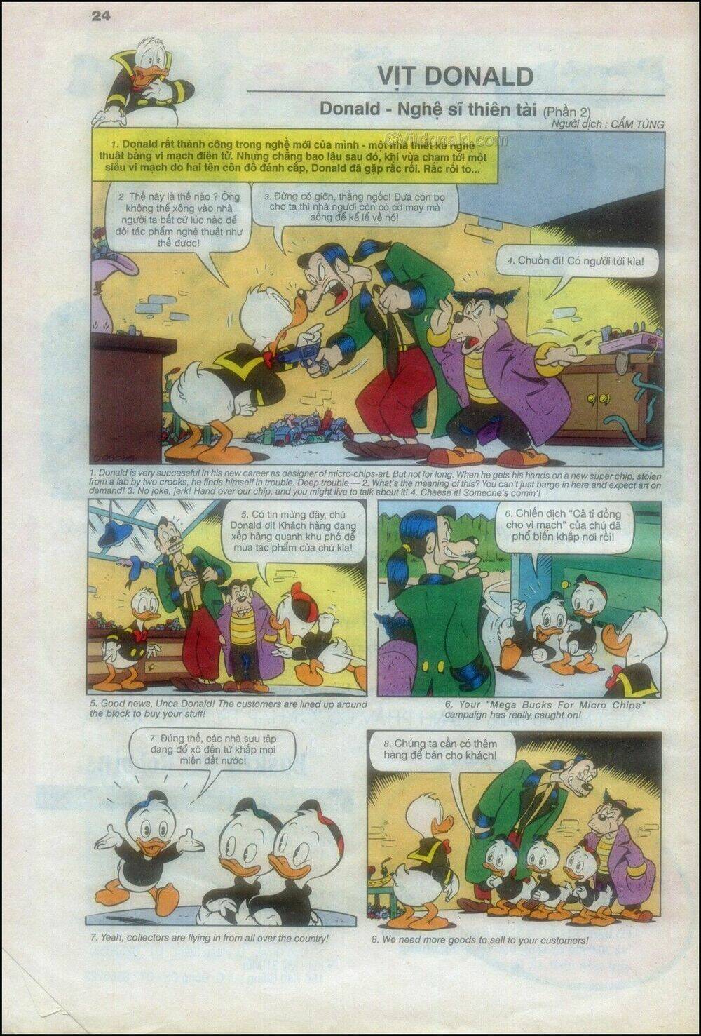 Donald và bạn hữu Chapter 6 - Trang 25