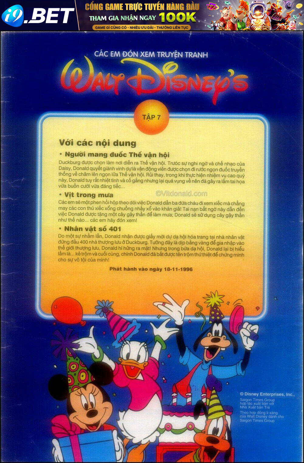 Donald và bạn hữu Chapter 6 - Trang 33