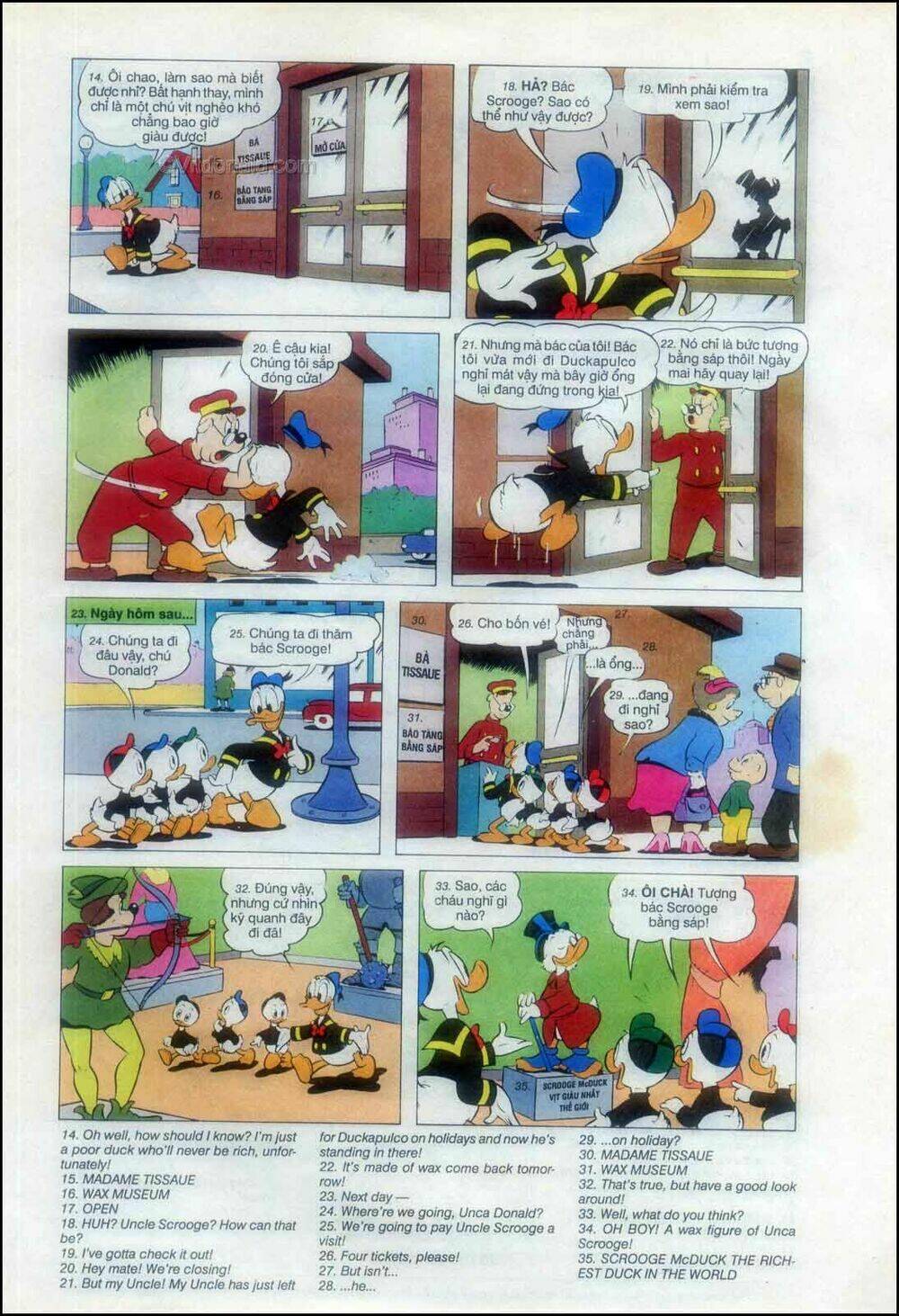 Donald và bạn hữu Chapter 75 - Trang 4