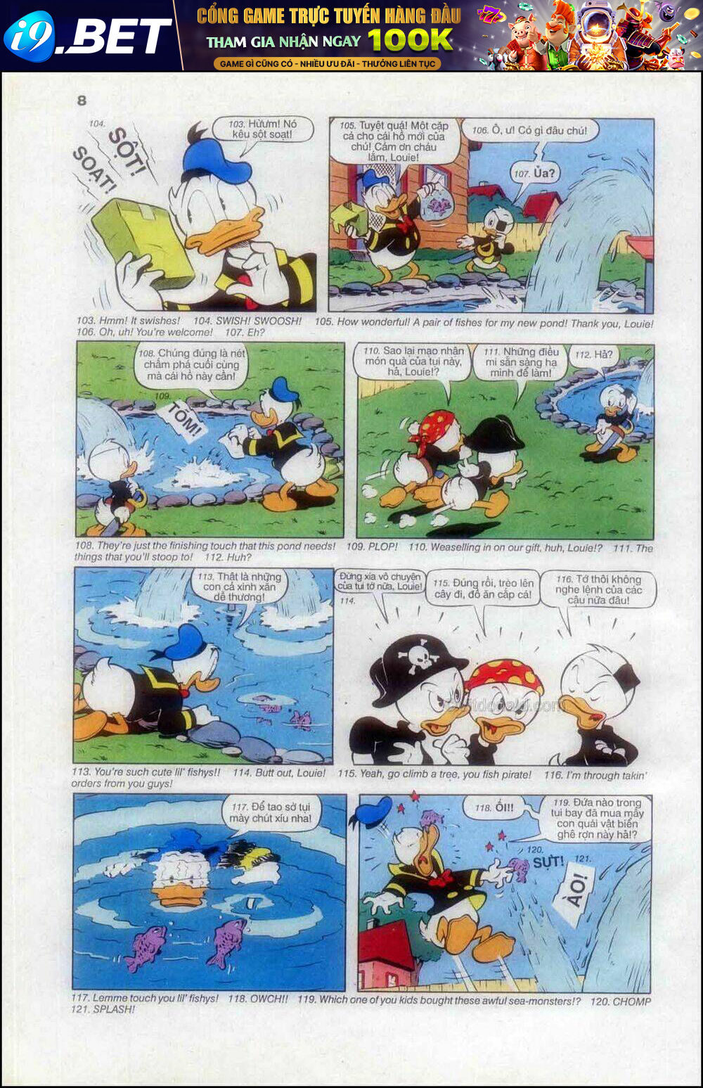 Donald và bạn hữu Chapter 76 - Trang 11