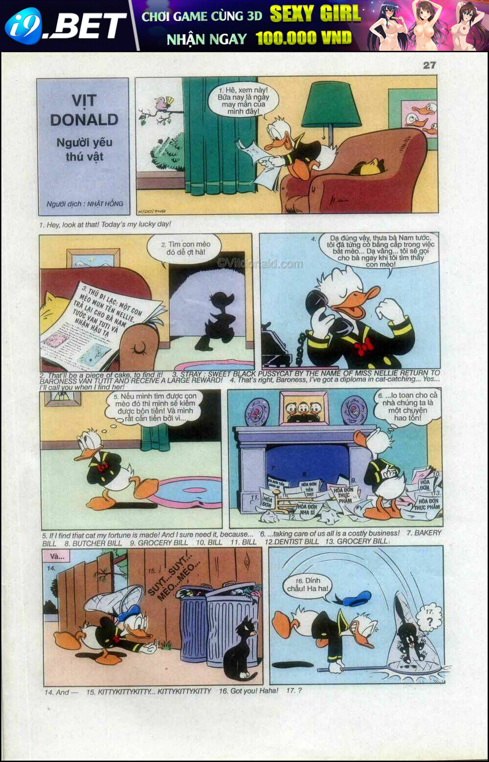 Donald và bạn hữu Chapter 76 - Trang 30