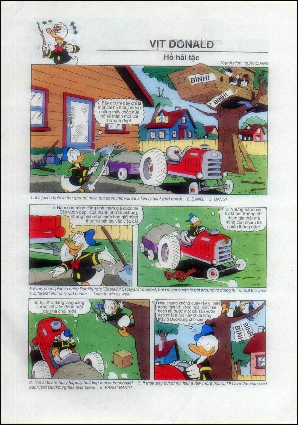 Donald và bạn hữu Chapter 76 - Trang 4