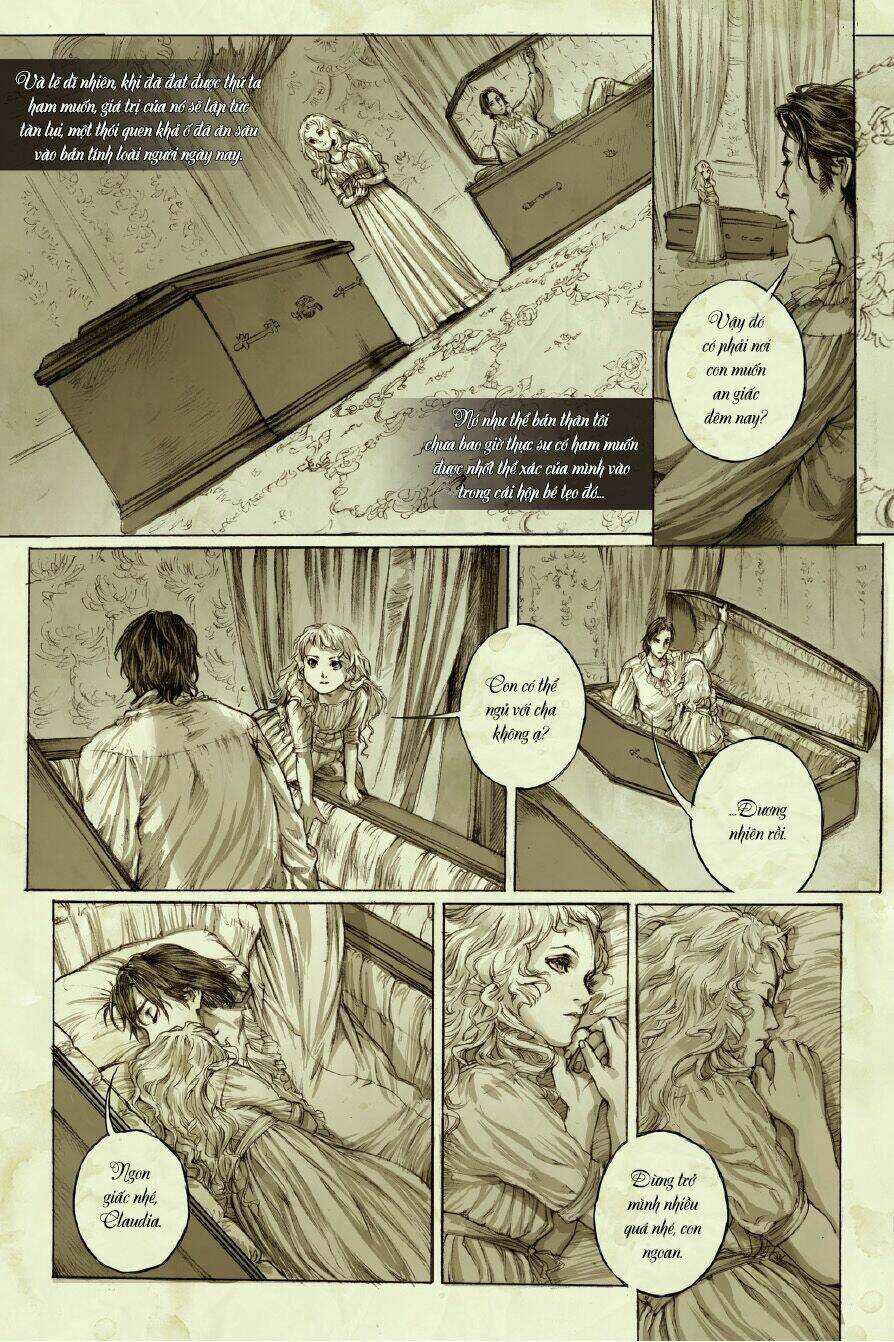 Đàm Thoại cùng Ma Cà Rồng - Chuyện của Claudia [Tiểu Thuyết Bằng Tranh] Chapter 1 - Trang 41