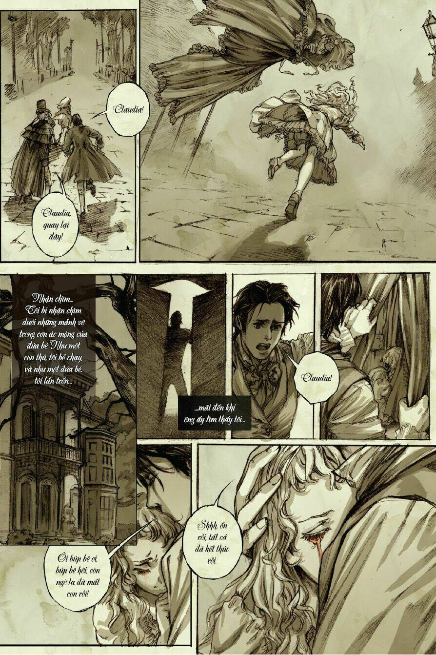 Đàm Thoại cùng Ma Cà Rồng - Chuyện của Claudia [Tiểu Thuyết Bằng Tranh] Chapter 1 - Trang 46