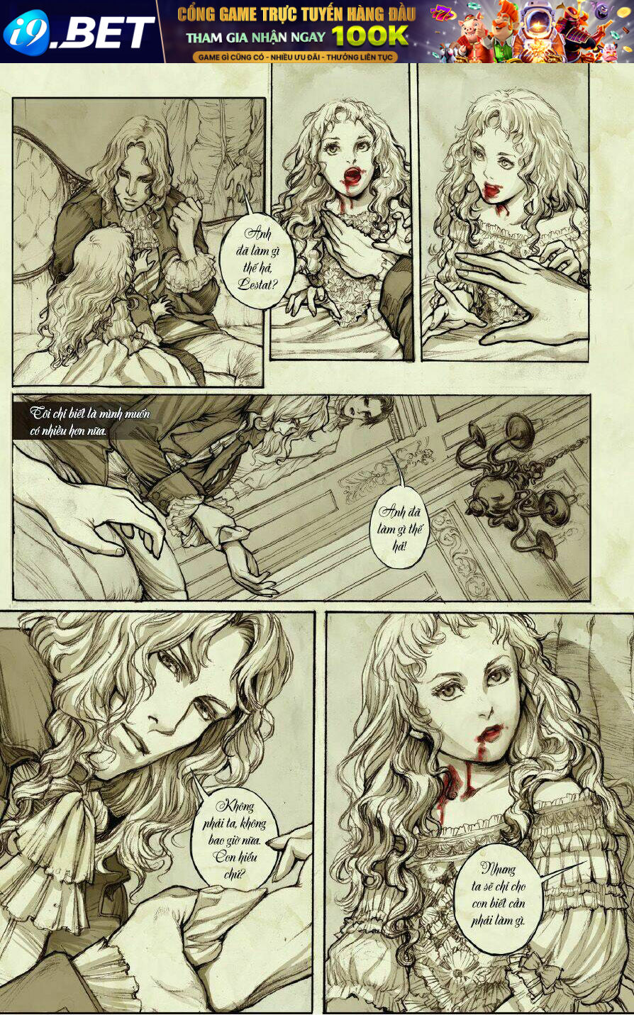 Đàm Thoại cùng Ma Cà Rồng - Chuyện của Claudia [Tiểu Thuyết Bằng Tranh] Chapter 1 - Trang 6