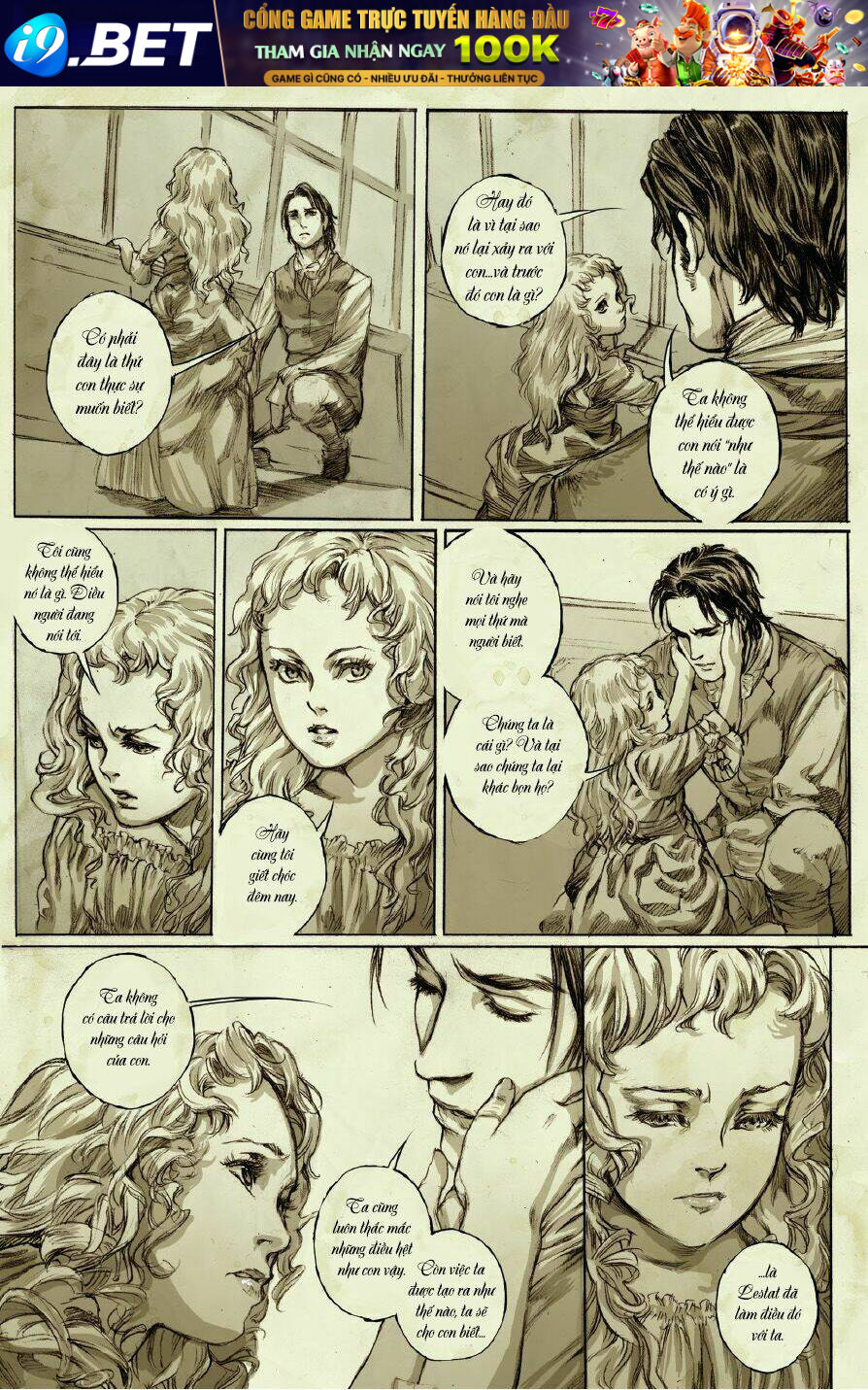 Đàm Thoại cùng Ma Cà Rồng - Chuyện của Claudia [Tiểu Thuyết Bằng Tranh] Chapter 2 - Trang 13