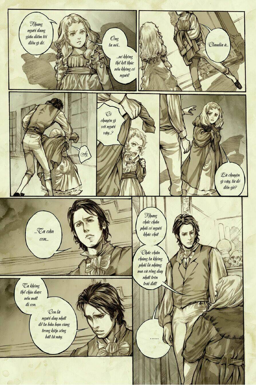 Đàm Thoại cùng Ma Cà Rồng - Chuyện của Claudia [Tiểu Thuyết Bằng Tranh] Chapter 2 - Trang 15