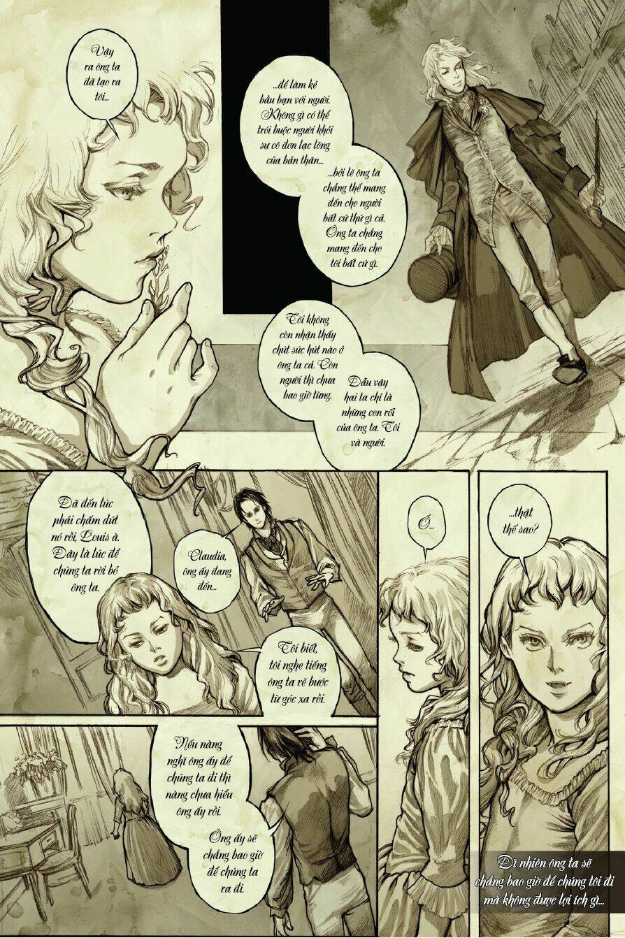 Đàm Thoại cùng Ma Cà Rồng - Chuyện của Claudia [Tiểu Thuyết Bằng Tranh] Chapter 2 - Trang 26