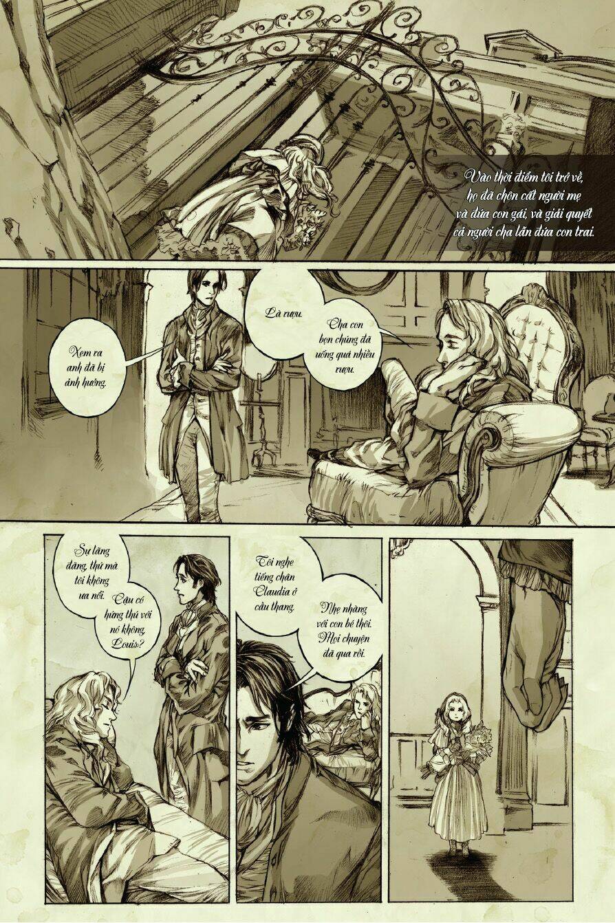 Đàm Thoại cùng Ma Cà Rồng - Chuyện của Claudia [Tiểu Thuyết Bằng Tranh] Chapter 2 - Trang 6