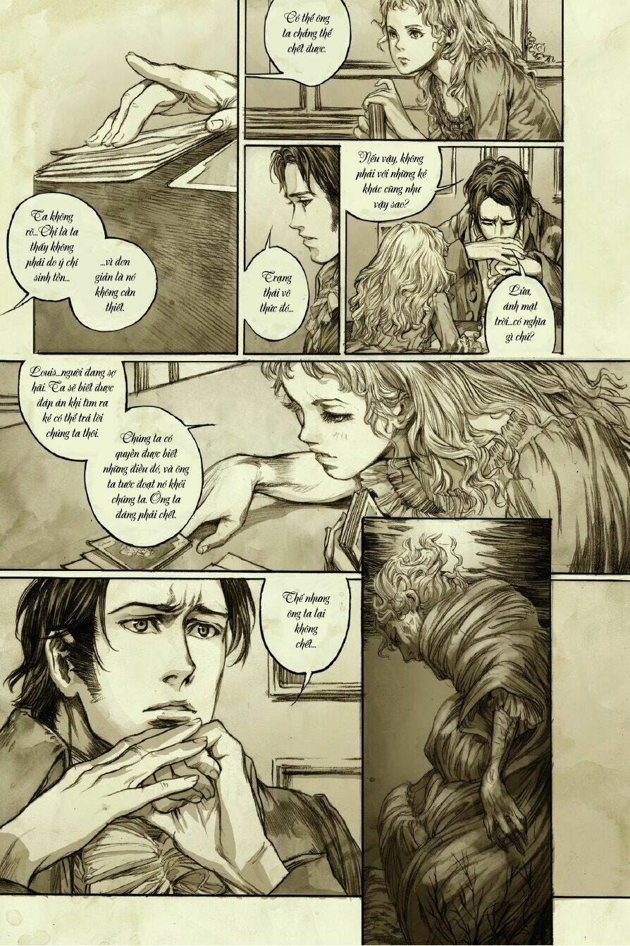 Đàm Thoại cùng Ma Cà Rồng - Chuyện của Claudia [Tiểu Thuyết Bằng Tranh] Chapter 3 - Trang 22