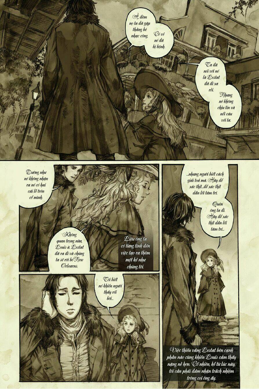 Đàm Thoại cùng Ma Cà Rồng - Chuyện của Claudia [Tiểu Thuyết Bằng Tranh] Chapter 3 - Trang 8