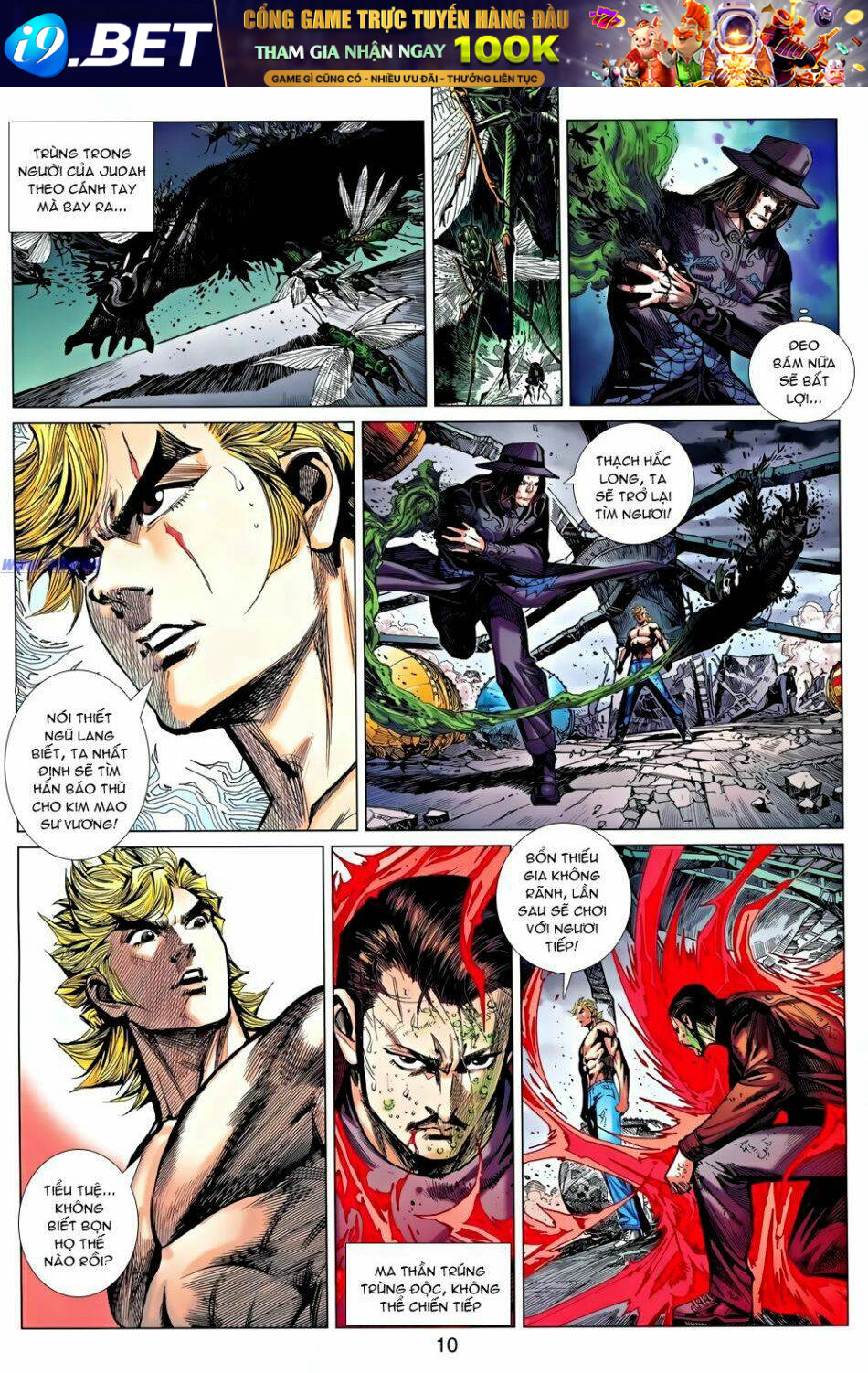 Thạch Hắc Long Truyện Chapter 19 - Trang 9