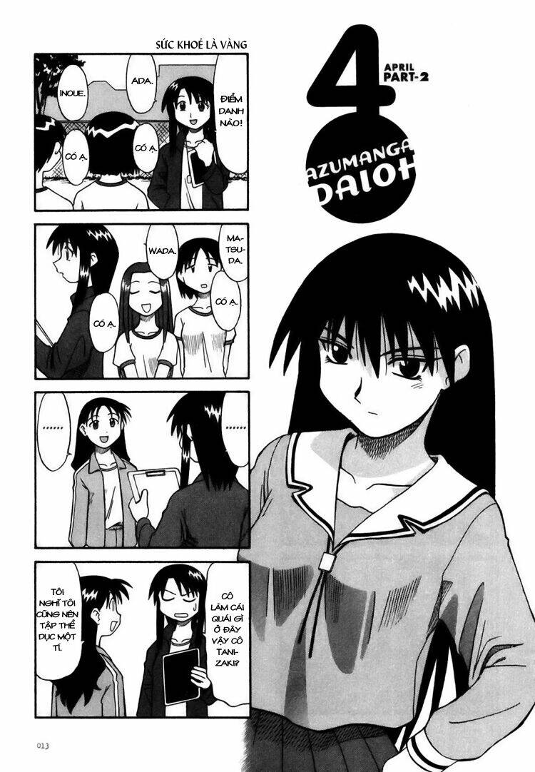 Azumanga Daioh Chapter 2 - Trang 1