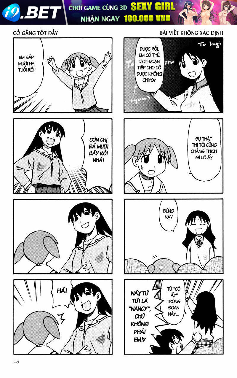 Azumanga Daioh Chapter 47 - Trang 3