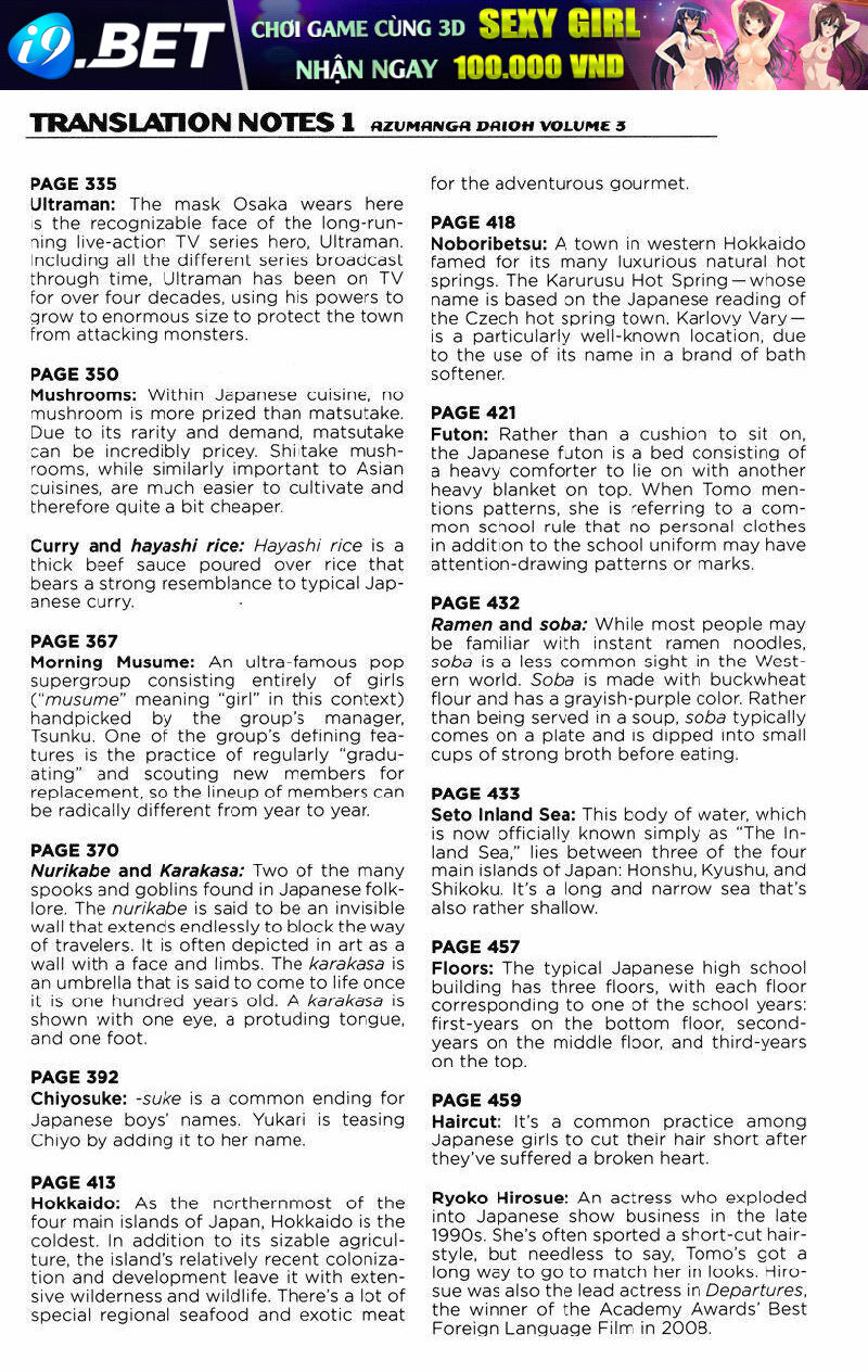 Azumanga Daioh Chapter 51 - Trang 9