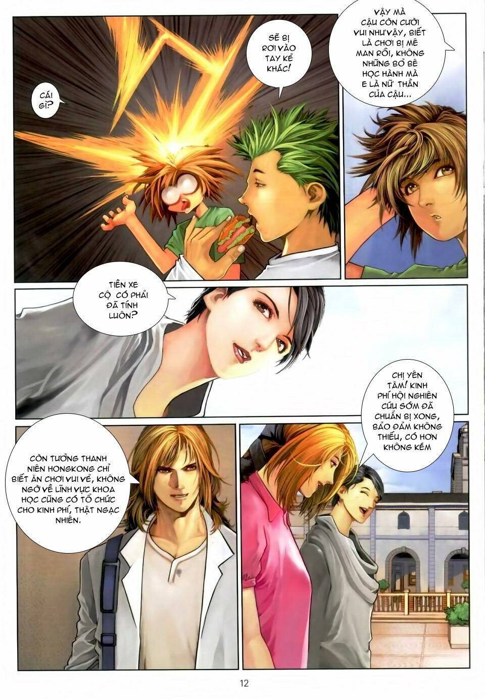 Thần Chi Lĩnh Vực Chapter 4 - Trang 11