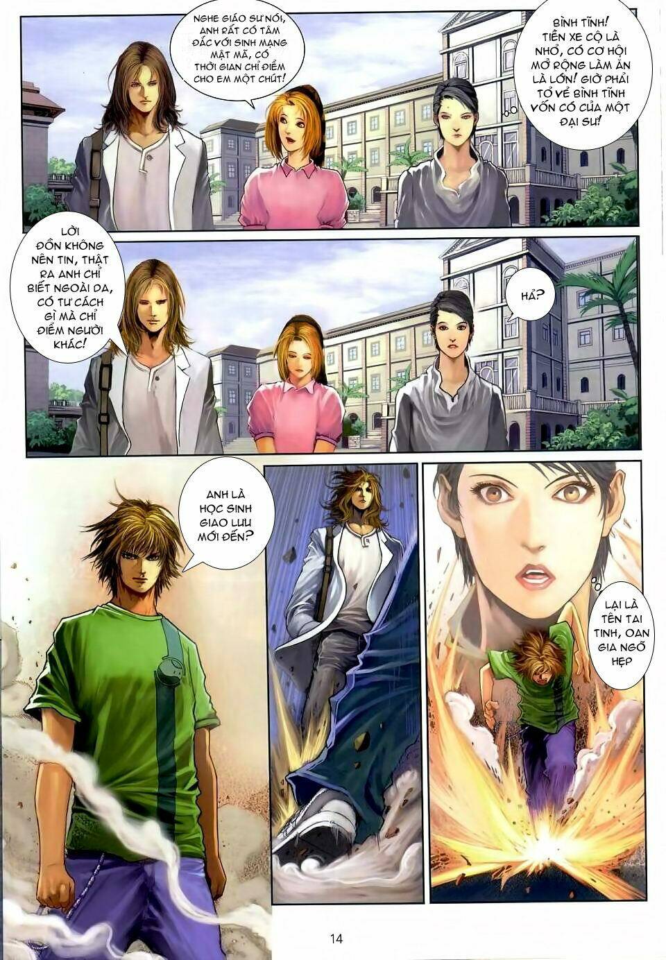 Thần Chi Lĩnh Vực Chapter 4 - Trang 13