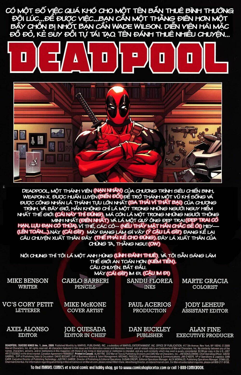 Deadpool: Suicide Kings Chapter 1 - Trang 2
