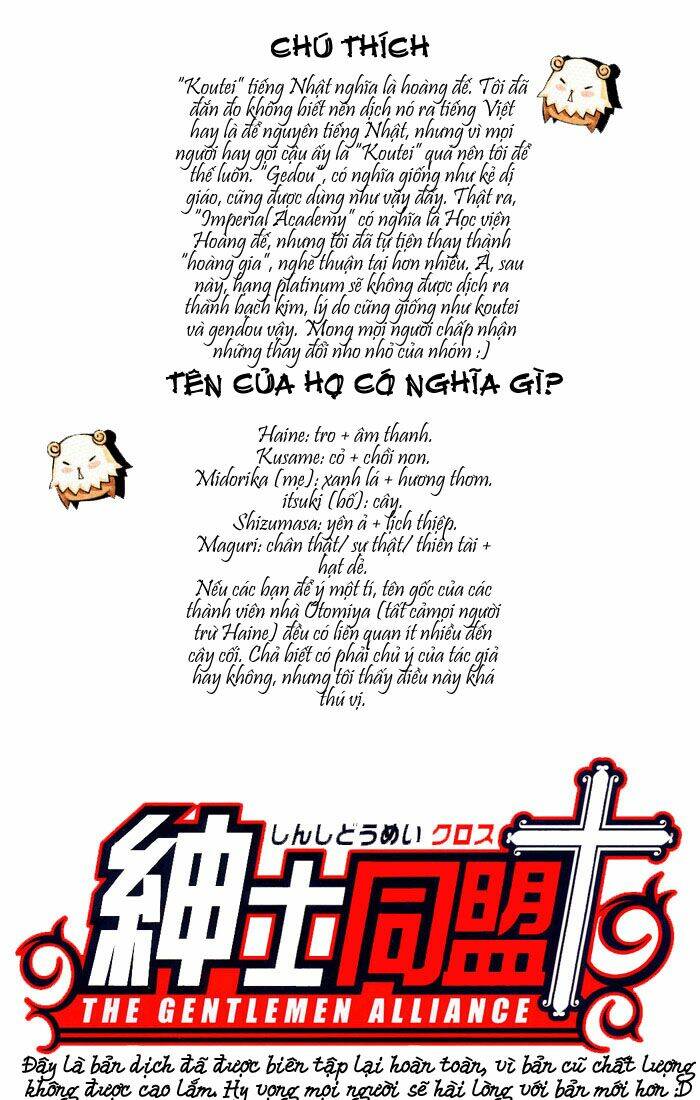 The gentlemen Alliance Chapter 1 - Trang 6