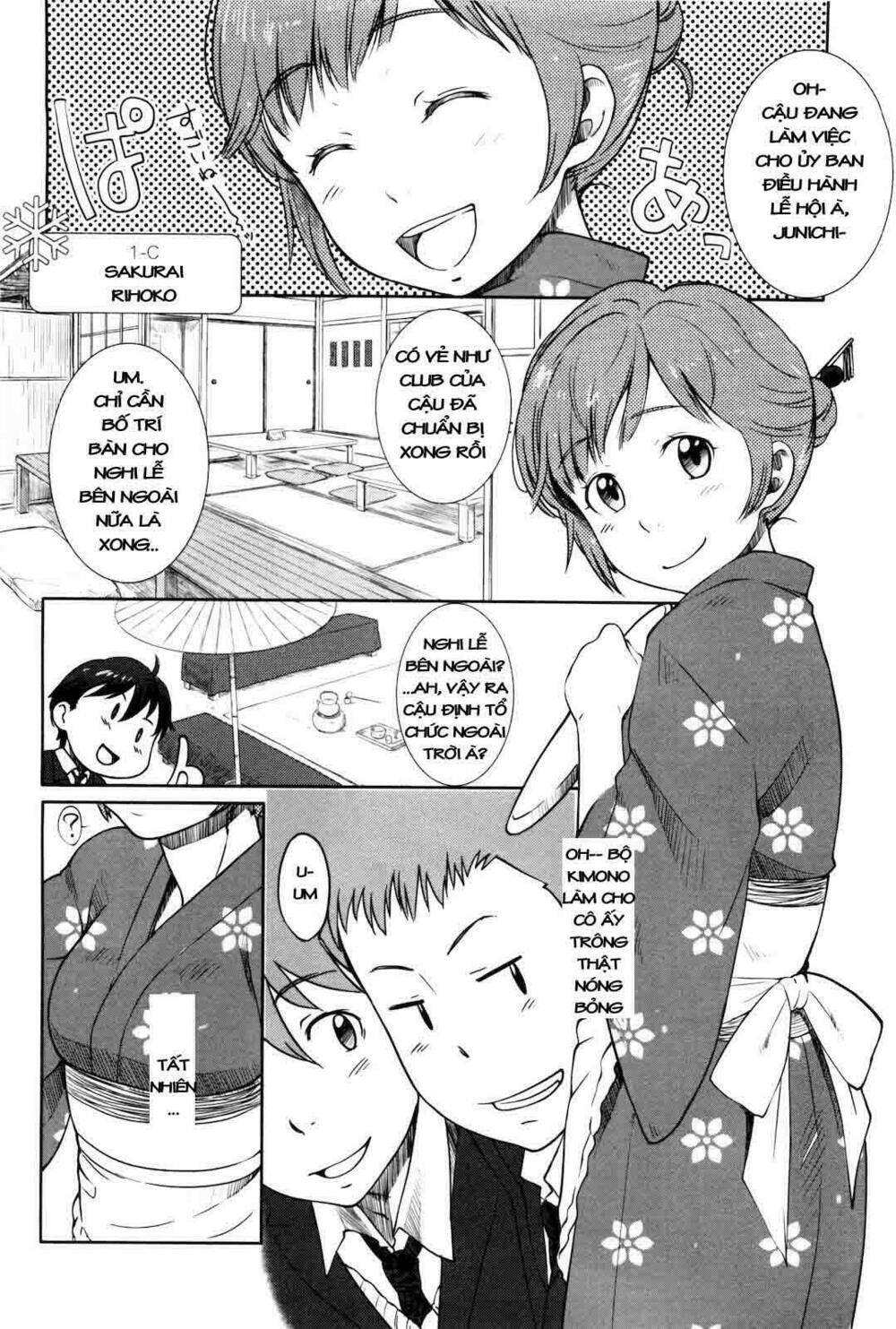 Amagami - Sincerely Yours Chapter 1 - Trang 14