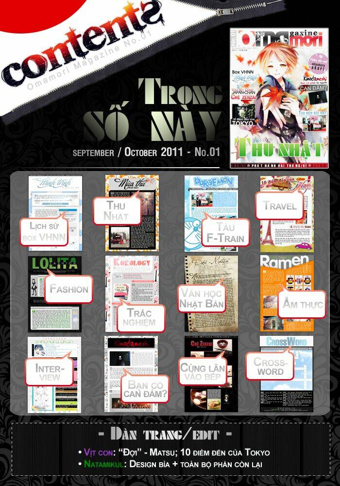 OMAMORI Magazine Chapter 1 - Trang 1